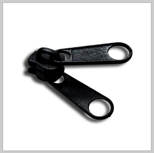 Beidseitiger Zipper für Profil-Reißverschluss 5mm