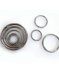 Starke Metallringe aus Nickel.mmInnendurchmesser 25 mm - Drahtstärke 3 mmInnendurchmesser 30 mm - Drahtstärke 3 mmInnendurchmesser 35 mm - Drahtstärke 3