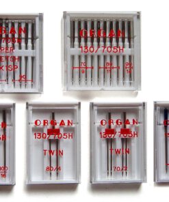 Es handelt sich um Flachkolben Nähmaschinennadeln der Marke Organ.